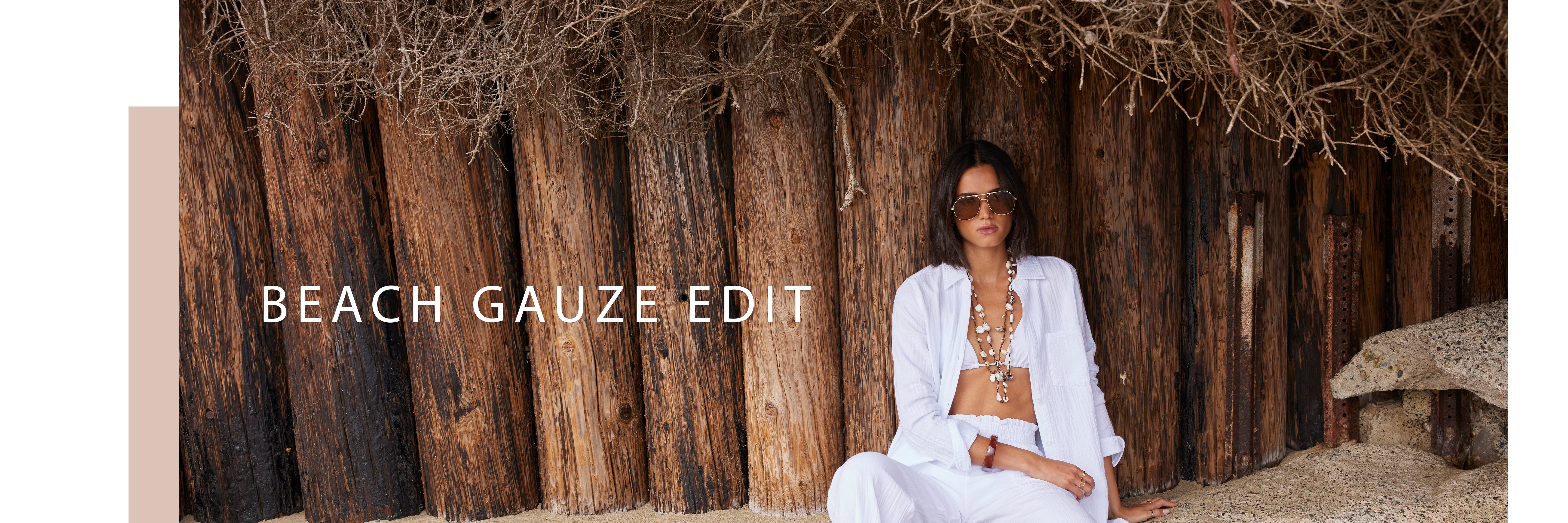 Beach Gauze Edit