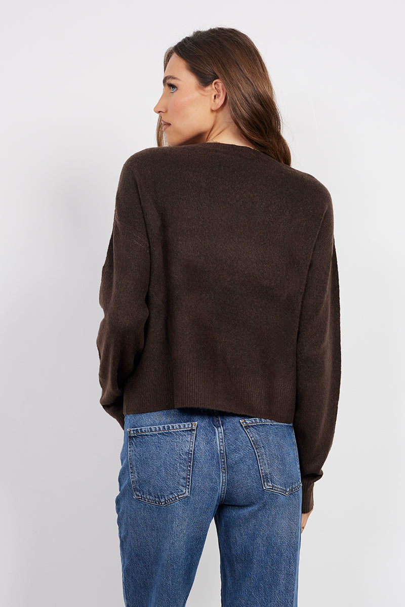 CREWNECK BOXY SWEATER