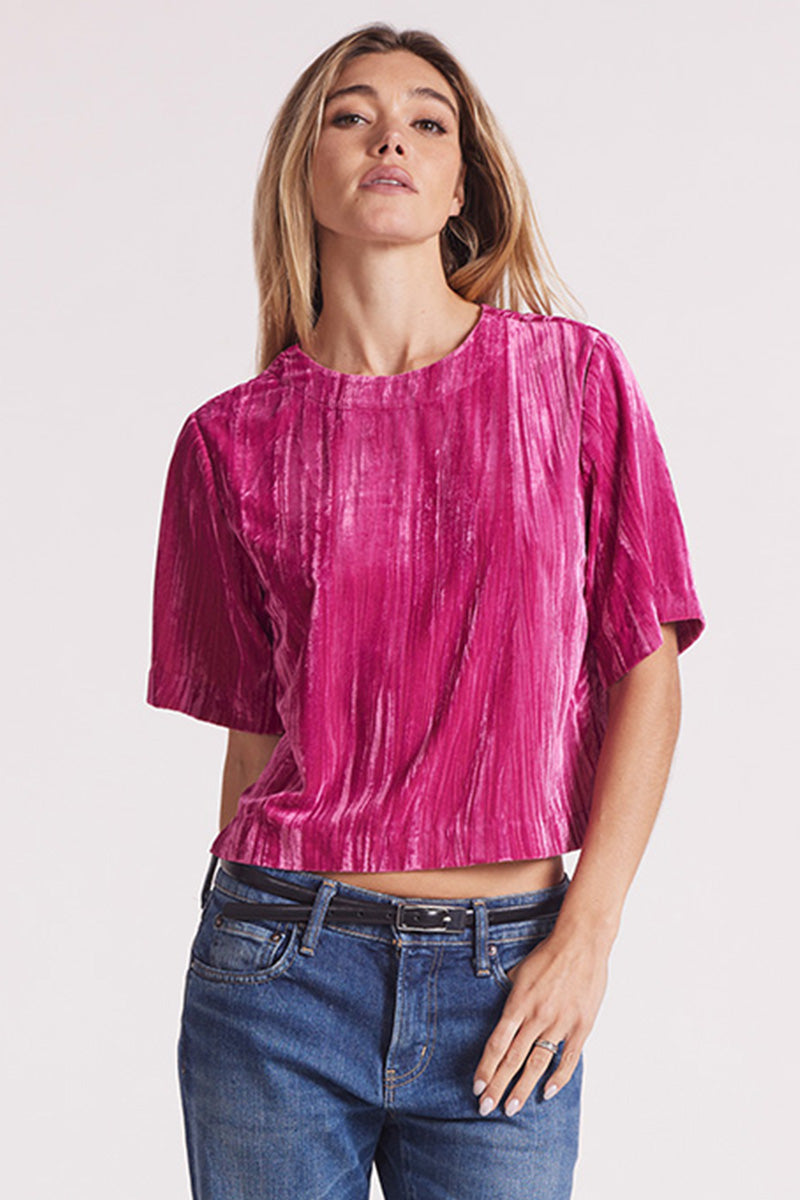 NIGHT OUT BOXY CROP