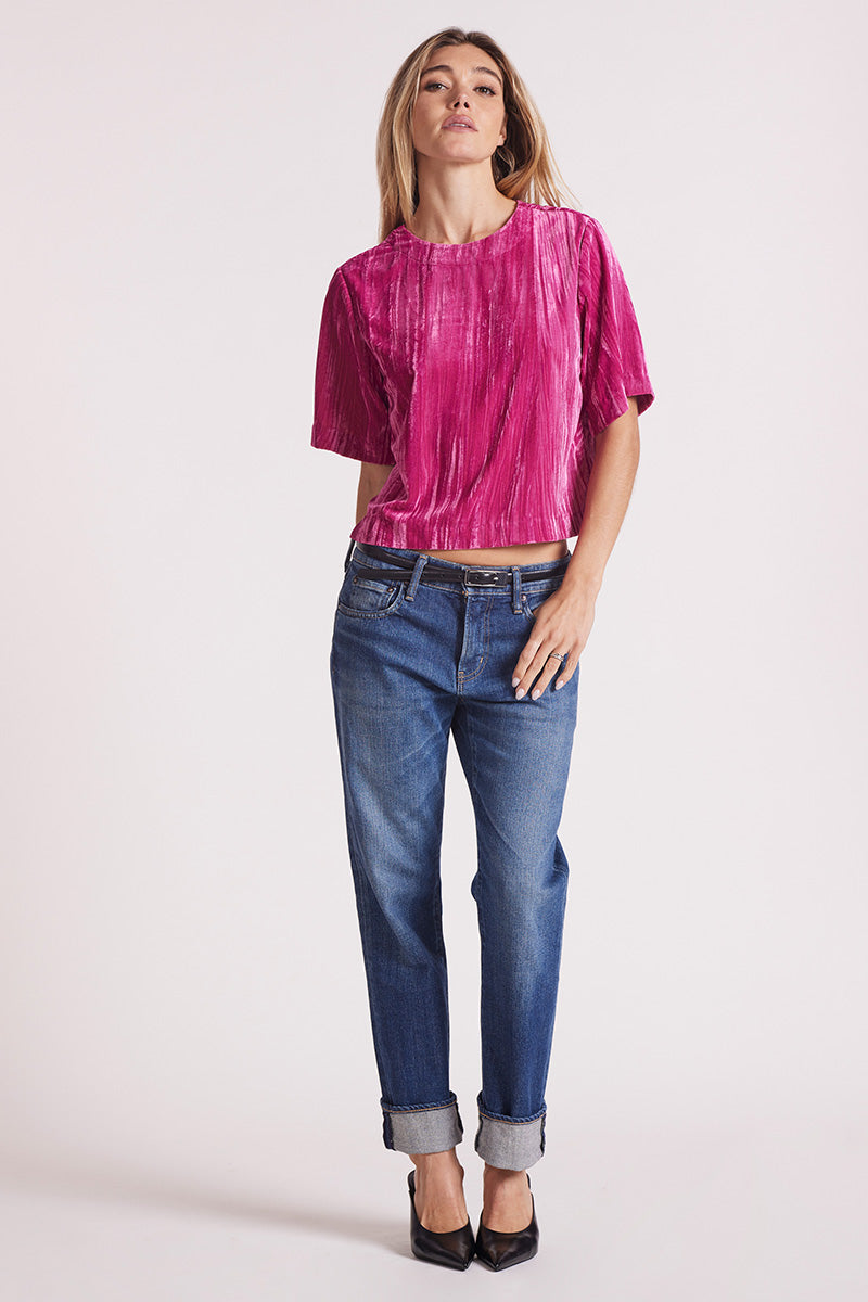NIGHT OUT BOXY CROP