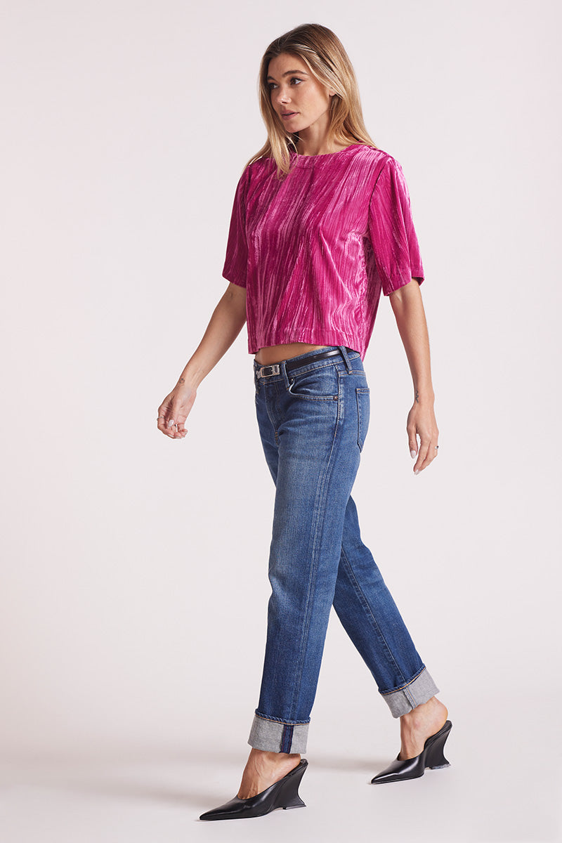 NIGHT OUT BOXY CROP