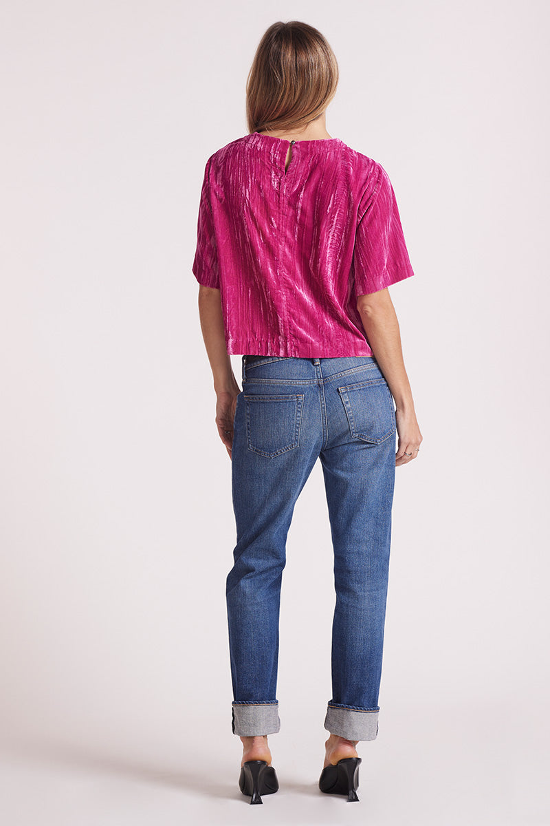 NIGHT OUT BOXY CROP