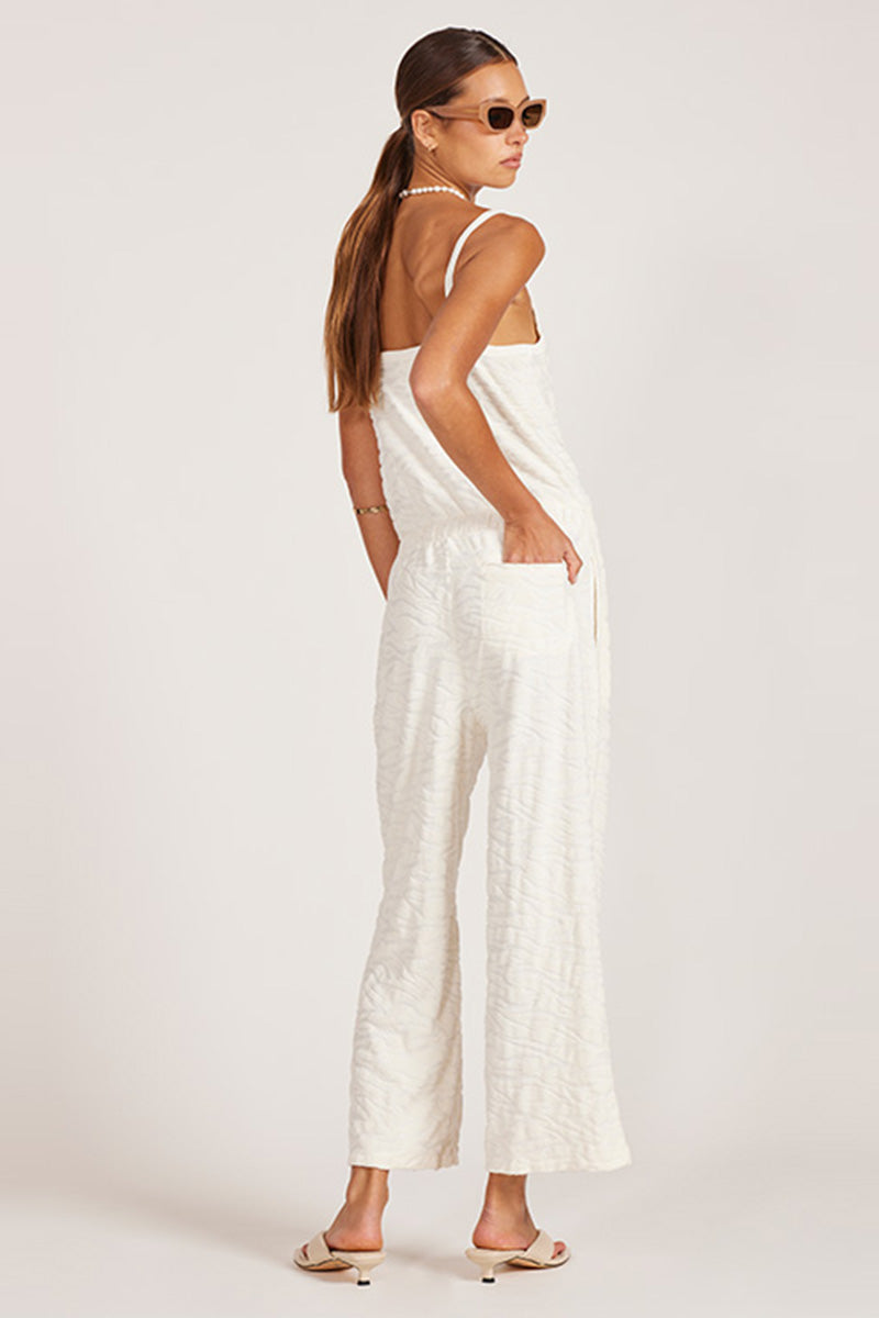 CROPPED WIDE LEG JUMPSUIT