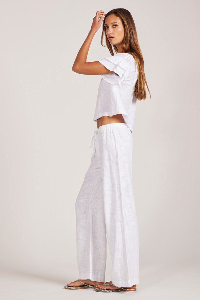 DOUBLE RUFFLE TEE