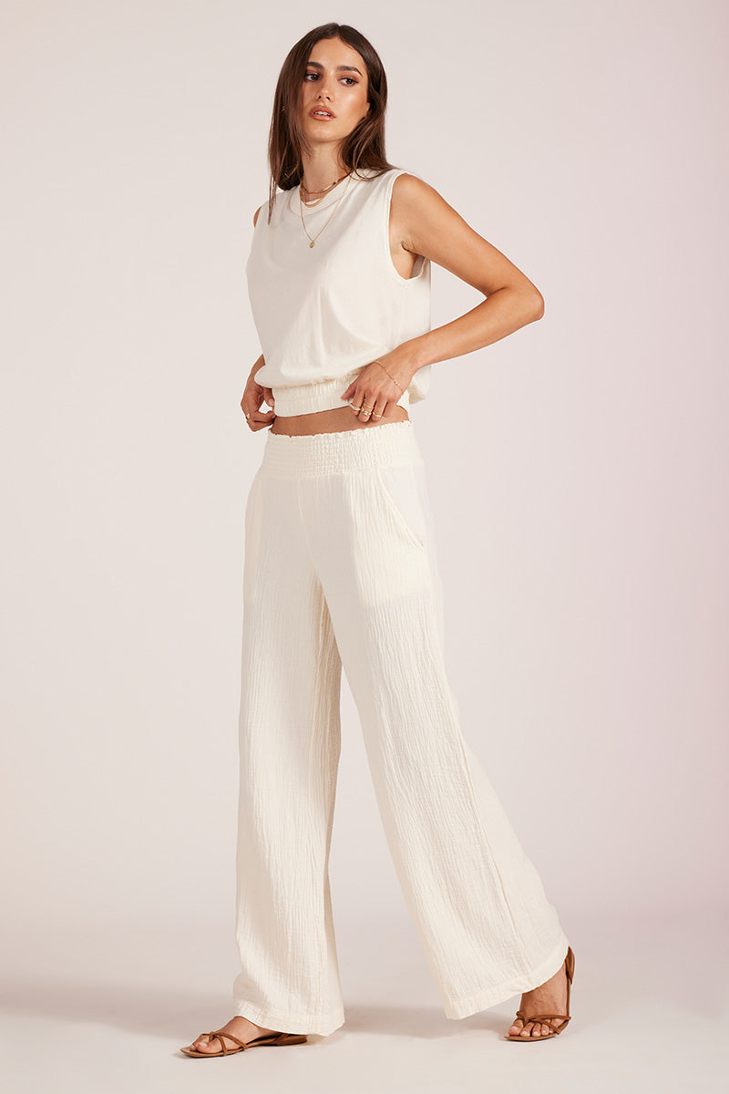 WIDE LEG BEACH PANT