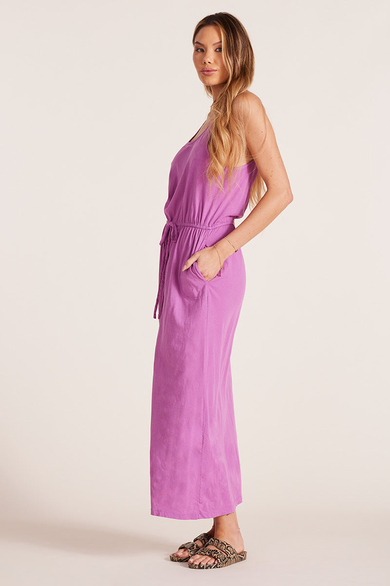 TANK DRESS WITH BUTTON DOWN SKIRT