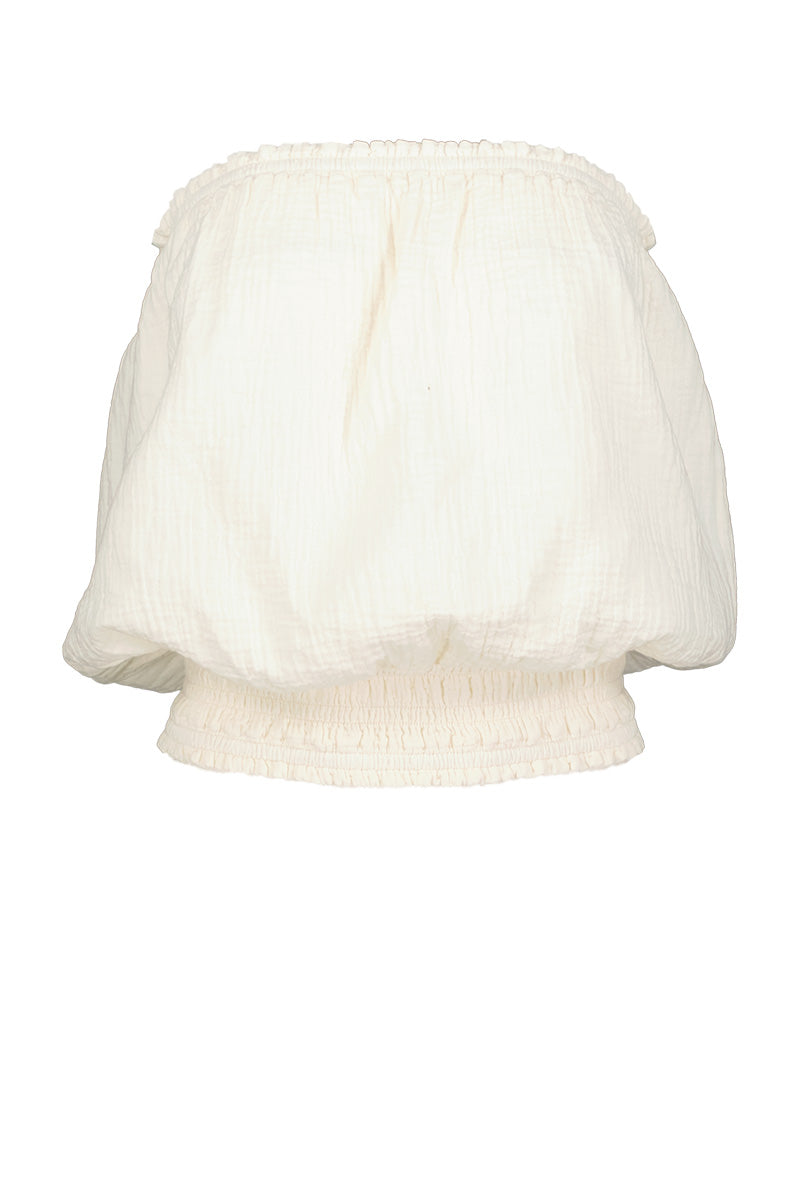 SMOCKED TUBE TOP