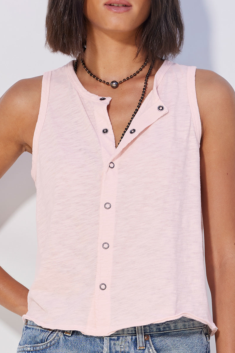 CROPPED SNAP TANK
