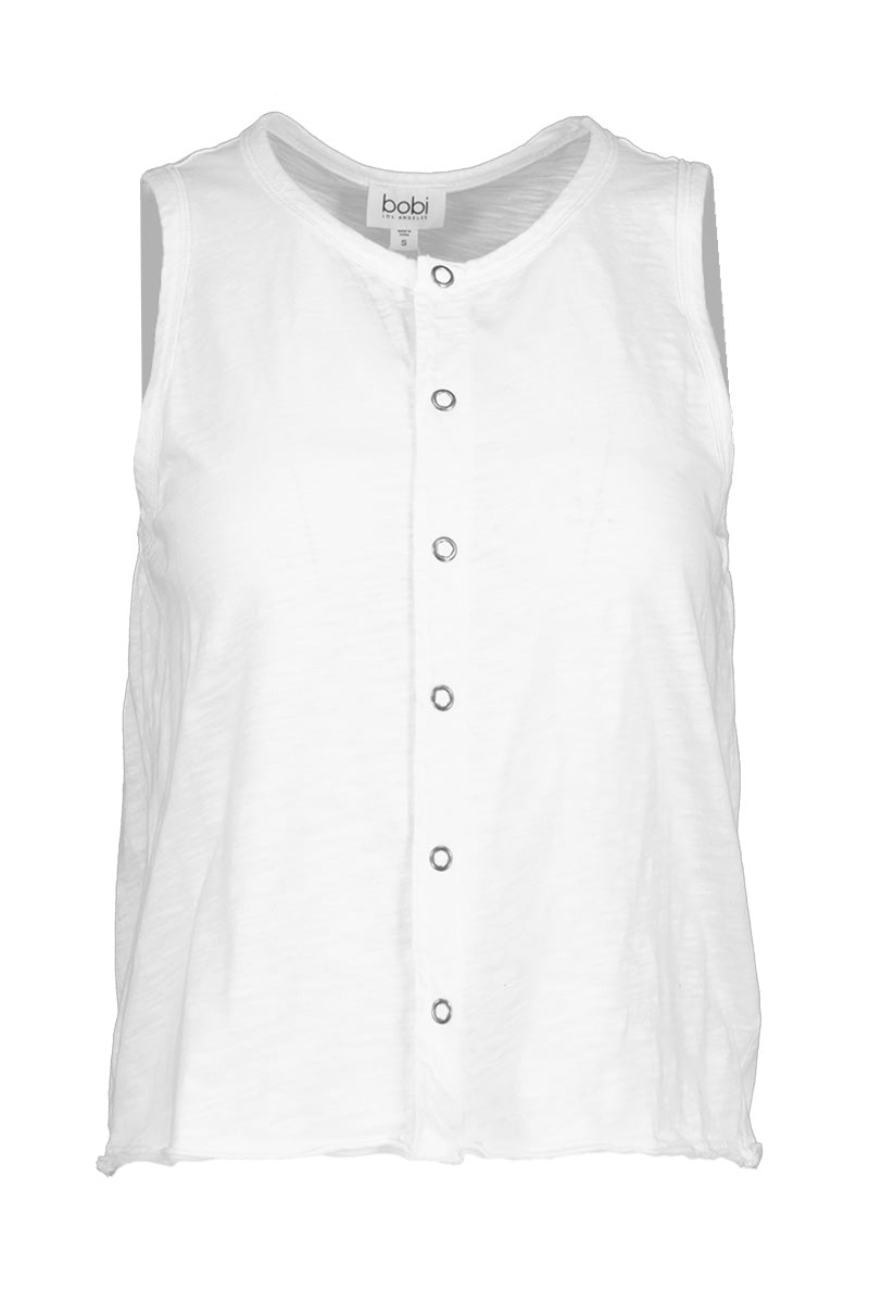 CROPPED SNAP TANK