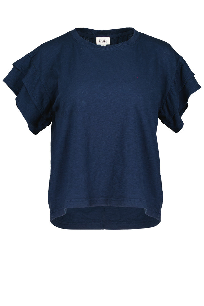 DOUBLE RUFFLE TEE
