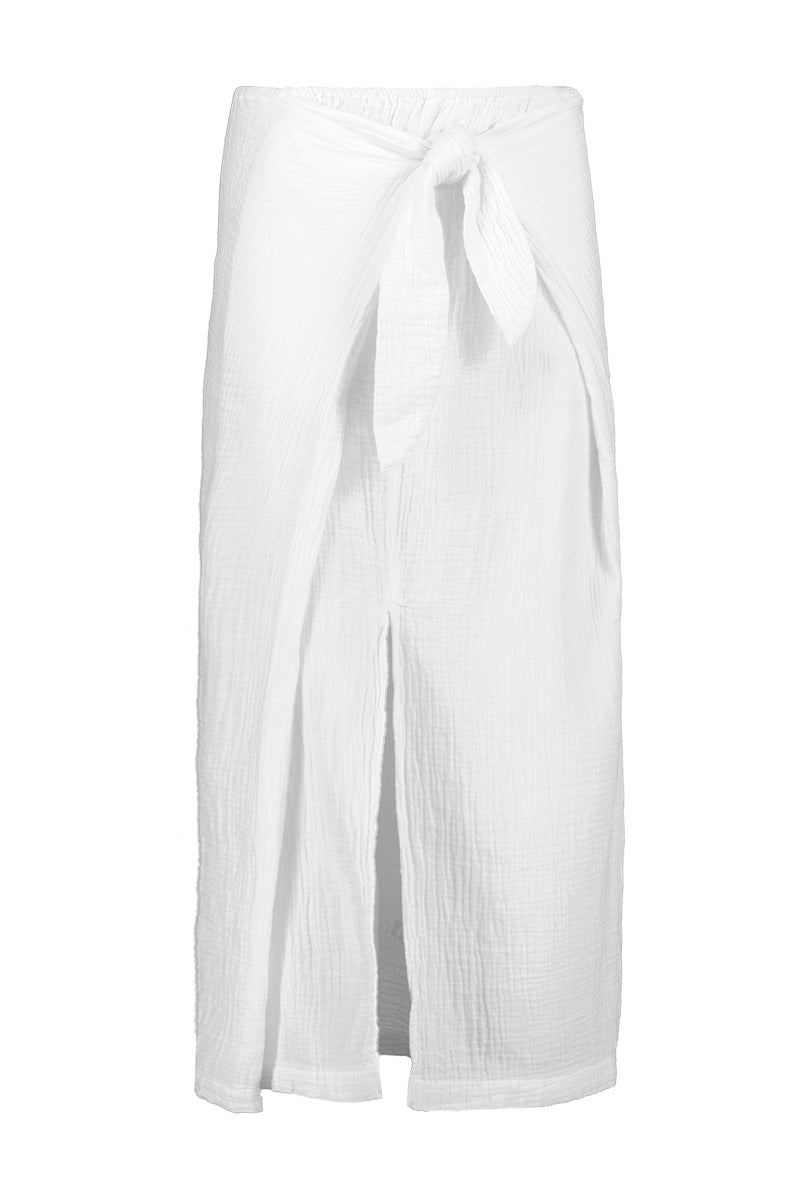 FAUX SARONG SKIRT