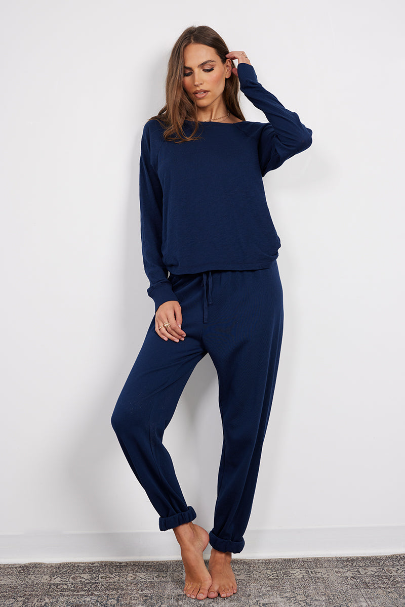 LONG SLEEVE CREWNECK RAGLAN TEE