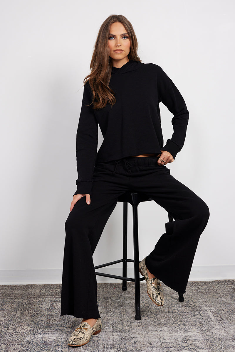 WIDE LEG DRAWSTRING PANT