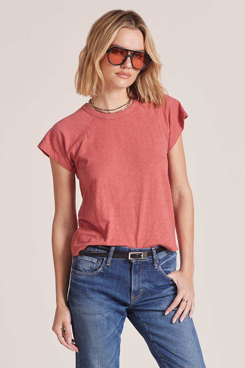 RAGLAN CAP SLEEVE TEE