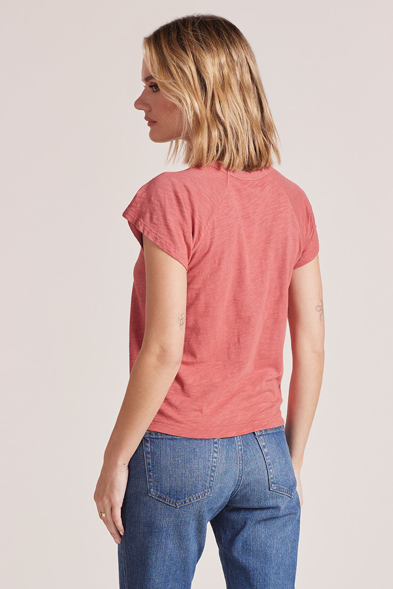 RAGLAN CAP SLEEVE TEE