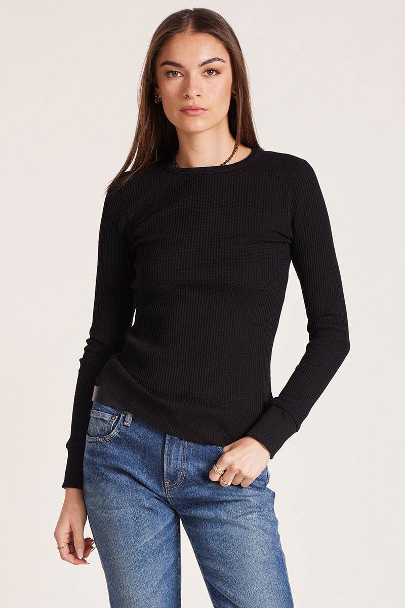 FITTED THERMAL CREWNECK