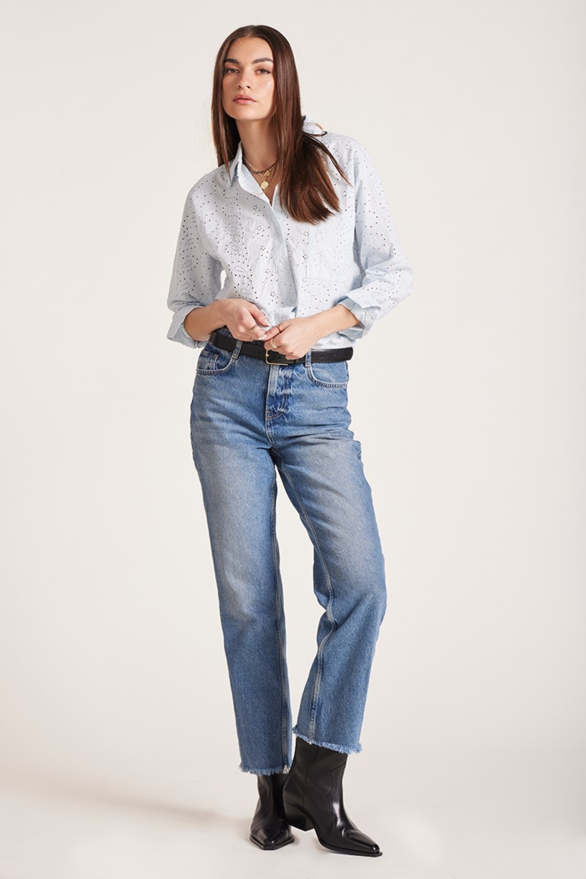 FALLON BUTTON UP