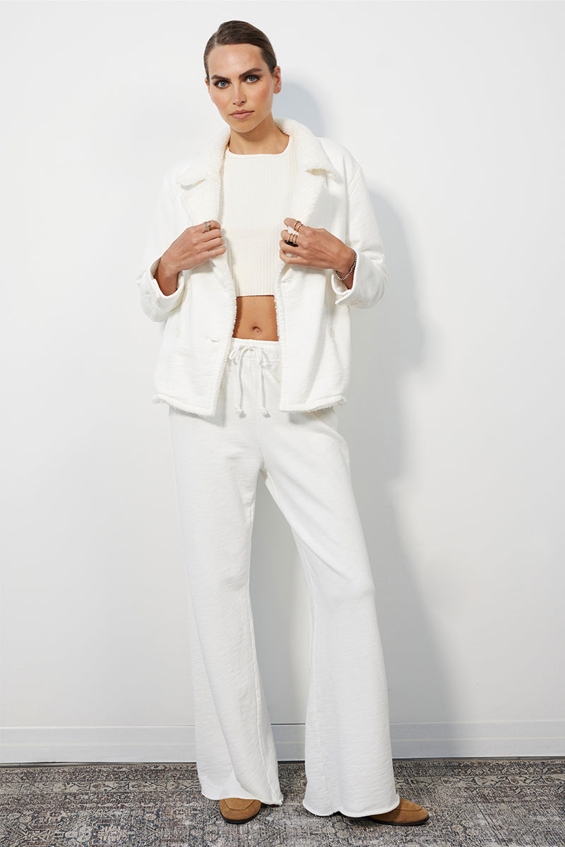 WIDE LEG DRAWSTRING PANT