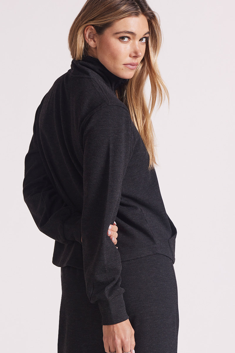 1/2 ZIP FUNNEL PULLOVER