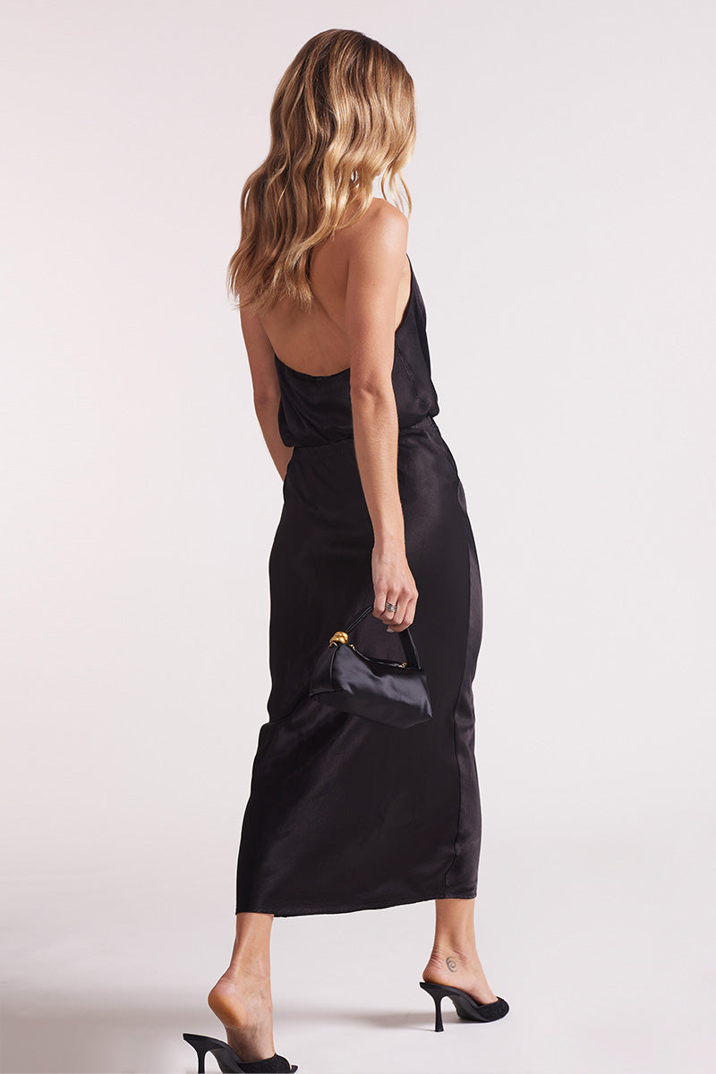 MIDI BIAS CUT SKIRT