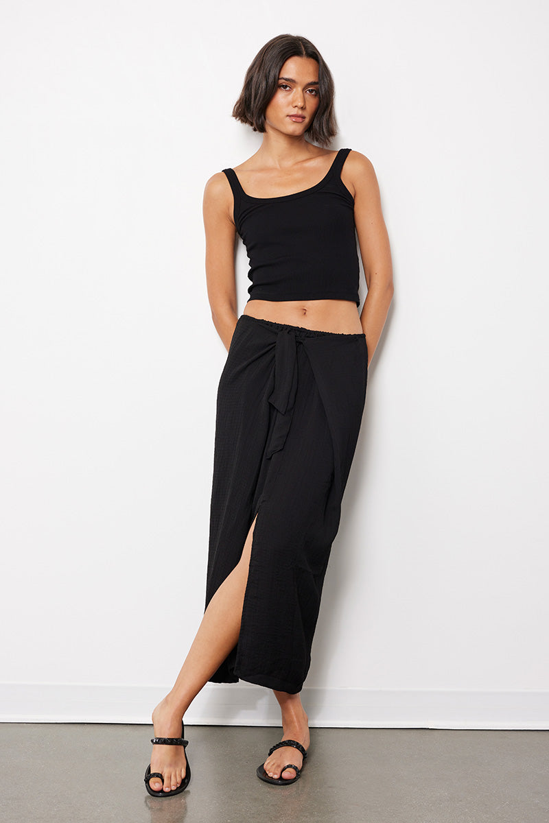 FAUX SARONG SKIRT - bobi Los Angeles