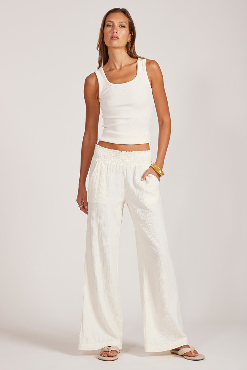 WIDE LEG BEACH PANT