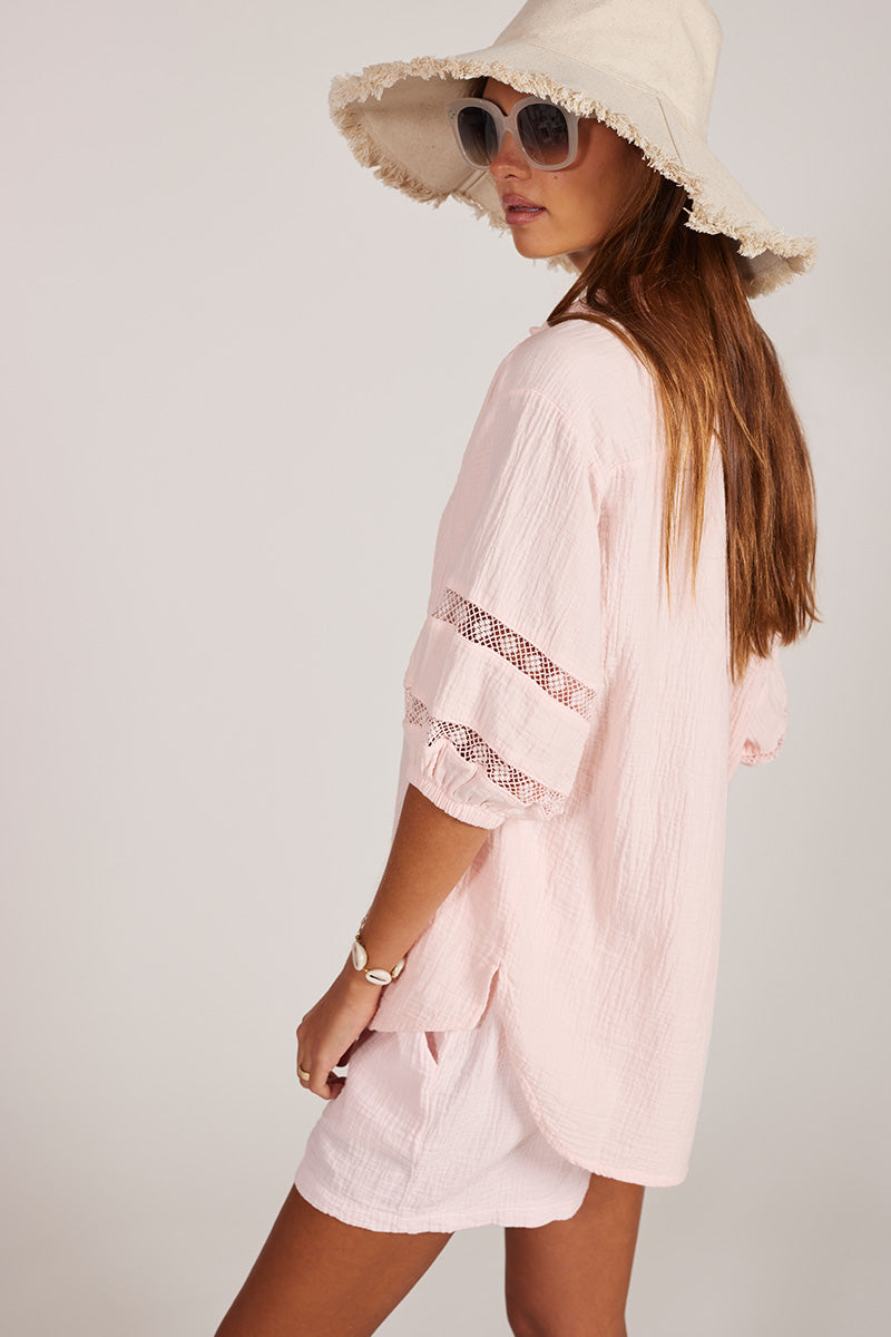 LACE TRIM TUNIC