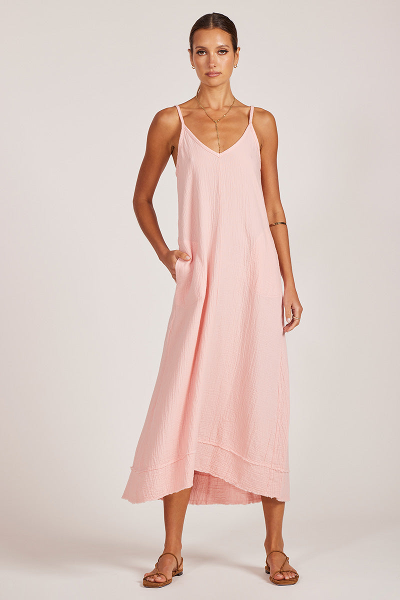 HIGHLOW MIDI TANK DRESS