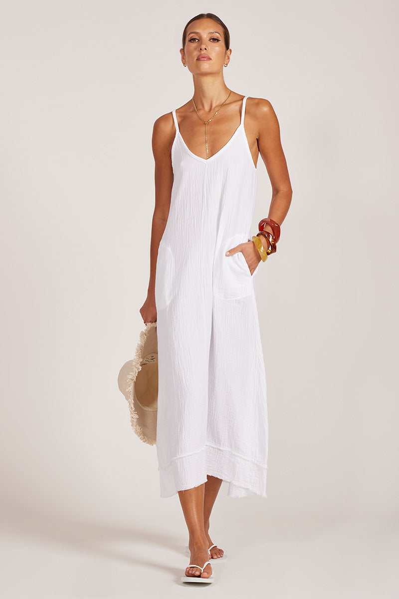 HIGHLOW MIDI TANK DRESS
