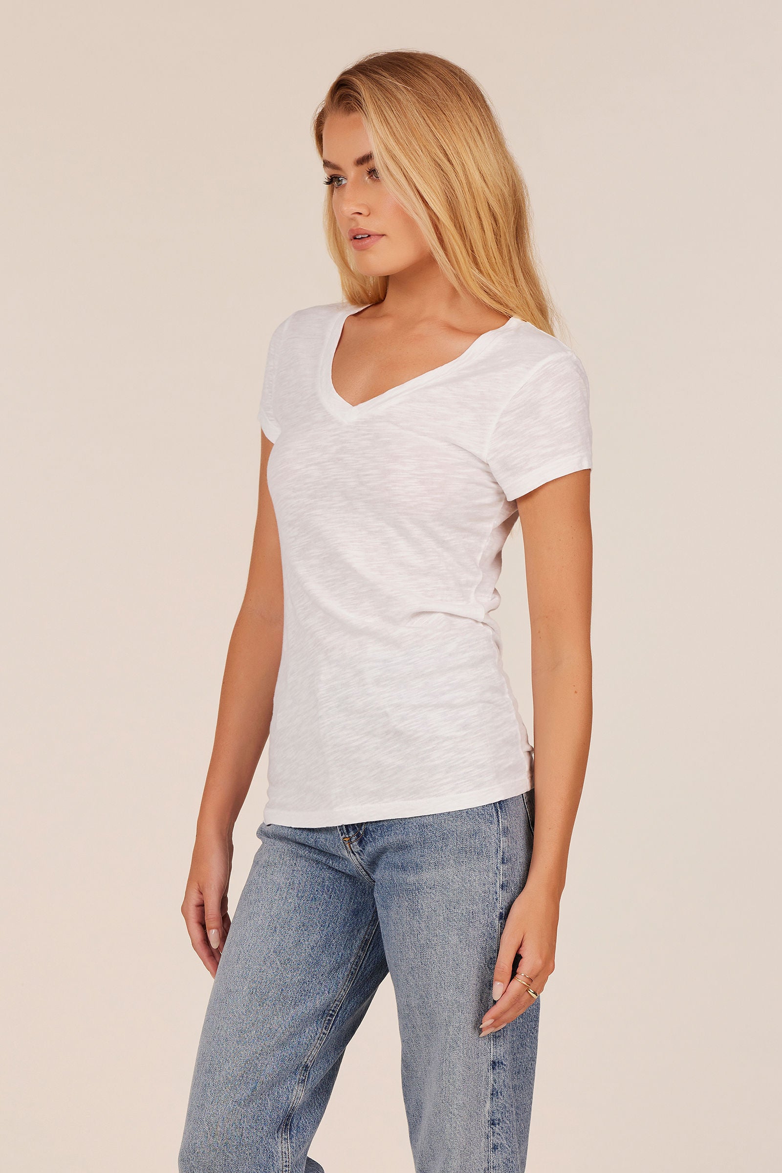 V-Neck Short Sleeve Tee