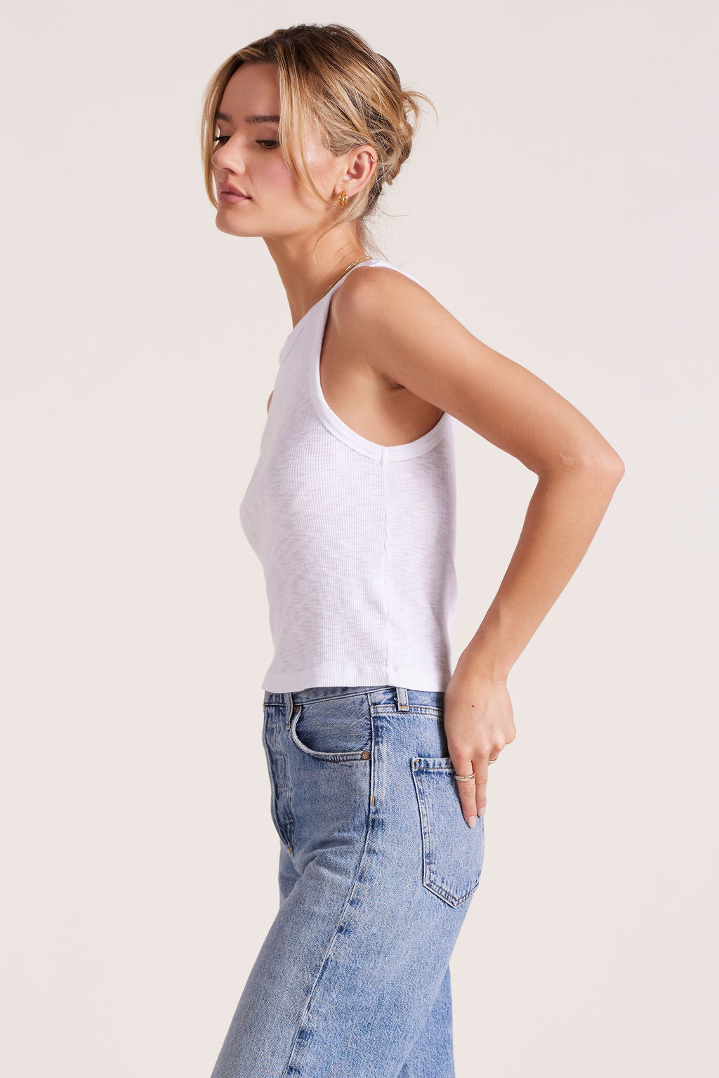 CROP RIB TANK - bobi Los Angeles