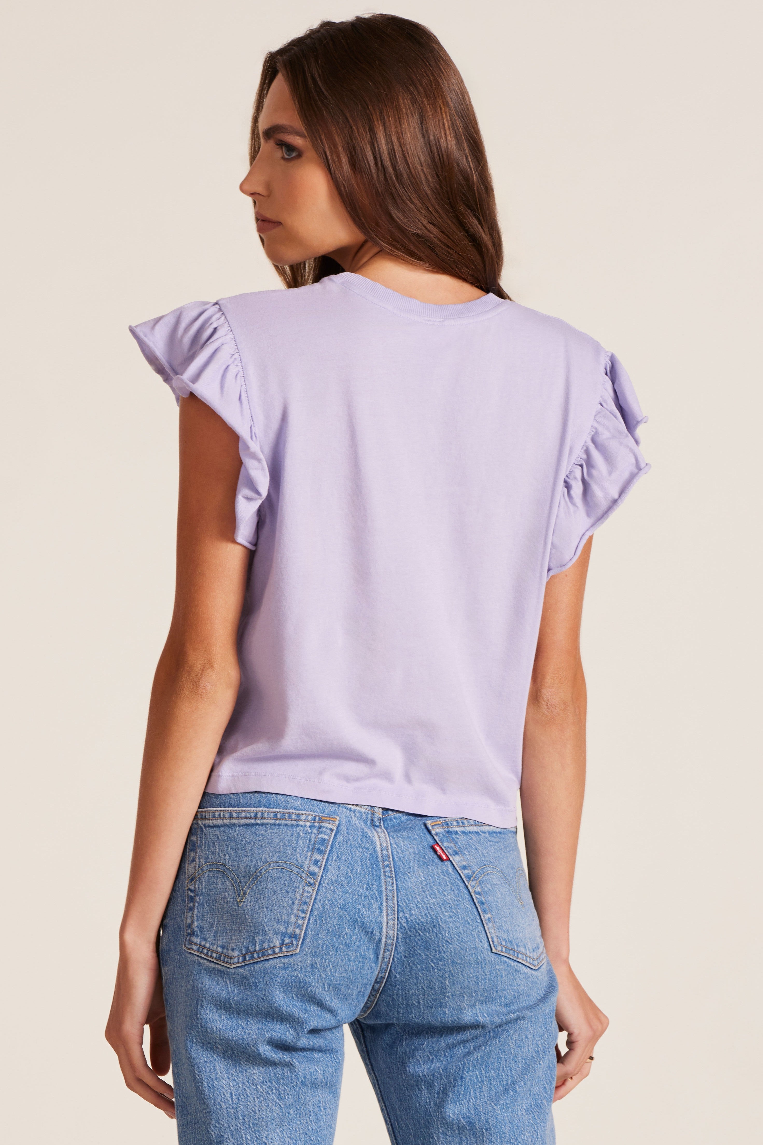 FLUTTER SLEEVE TEE
