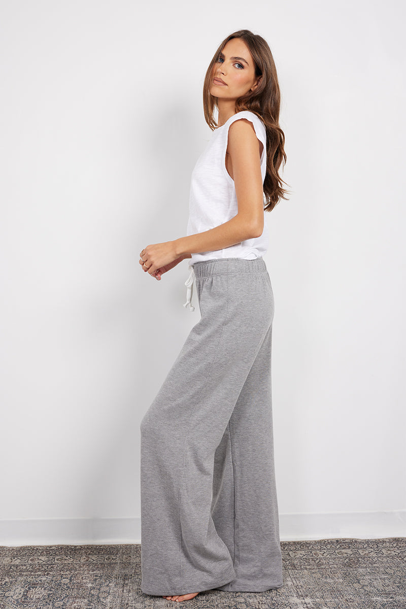 WIDE LEG DRAWSTRING PANT