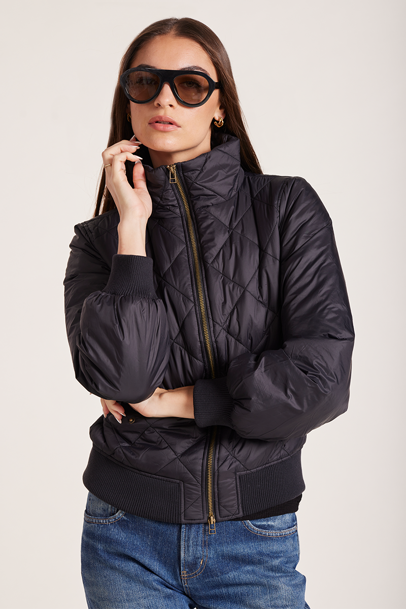LENI MOCK NECK JACKET