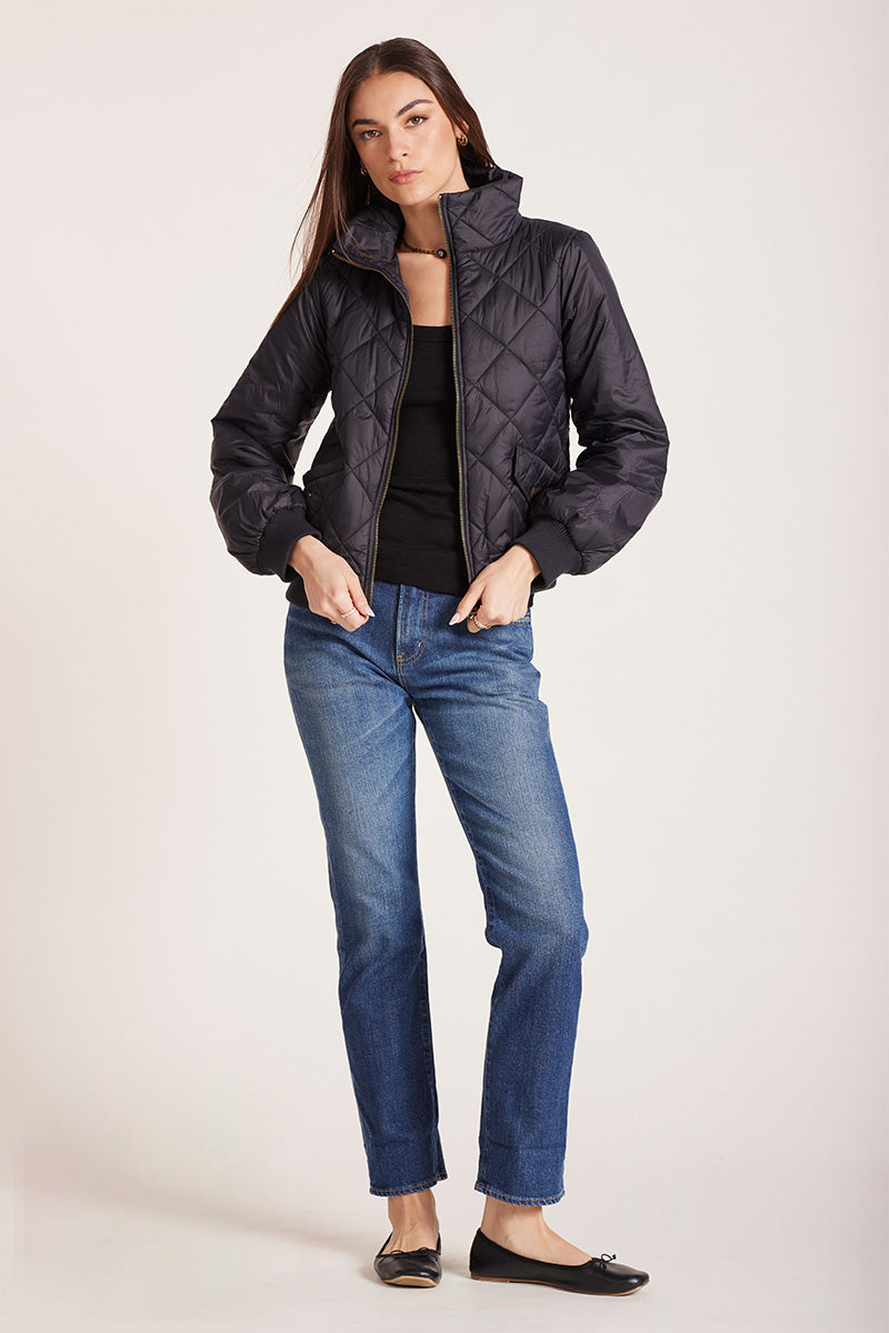 LENI MOCK NECK JACKET