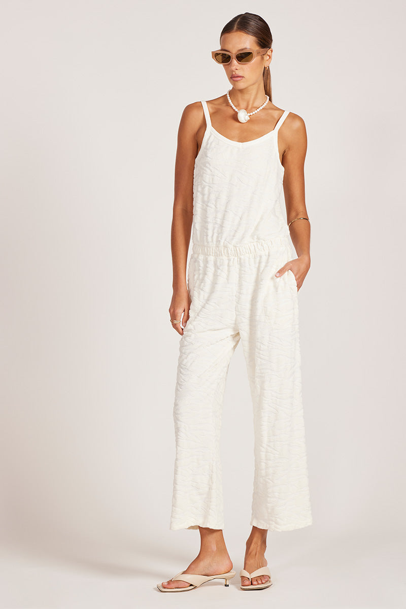 CROPPED WIDE LEG JUMPSUIT