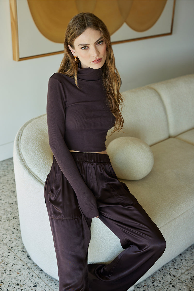 TURTLENECK LONG SLEEVE TEE