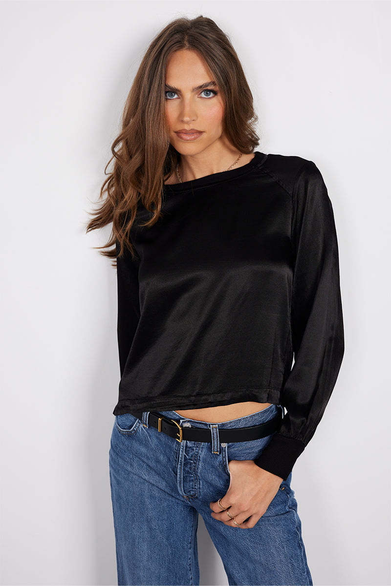 LONG SLEEVE RAGLAN CREWNECK