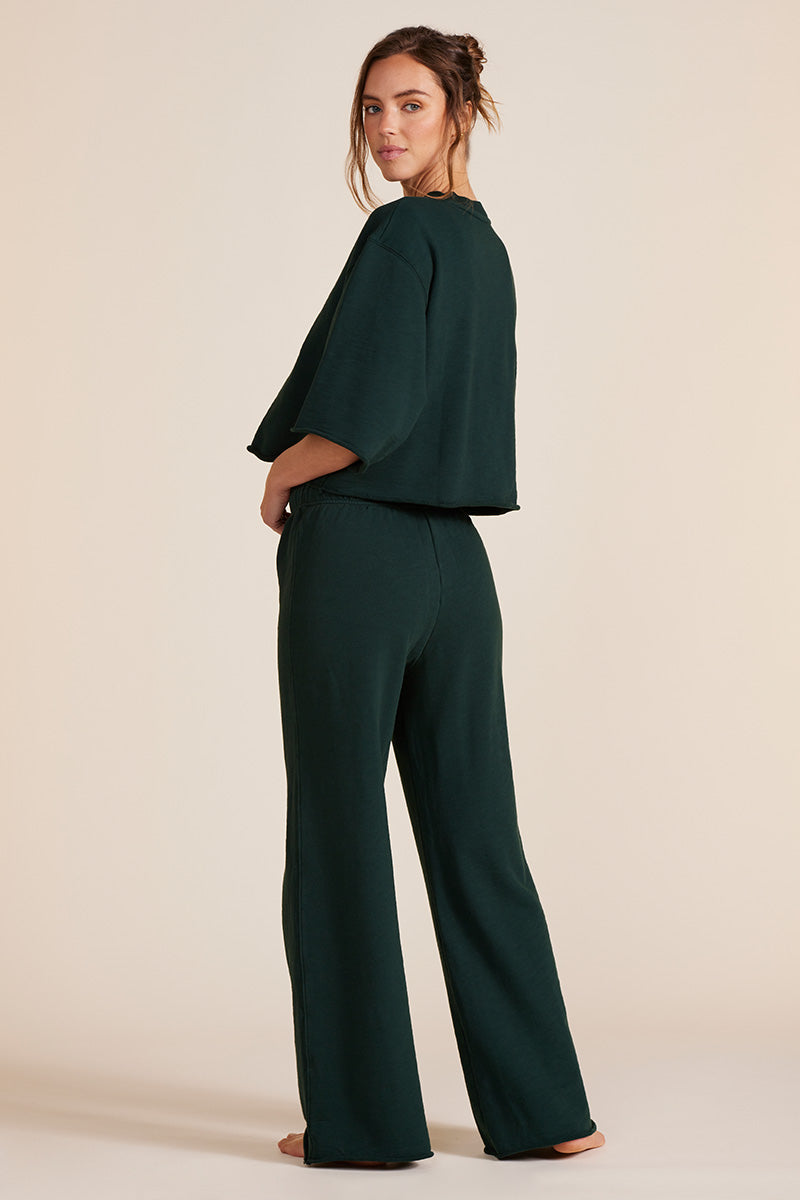 WIDE LEG DRAWSTRING PANT