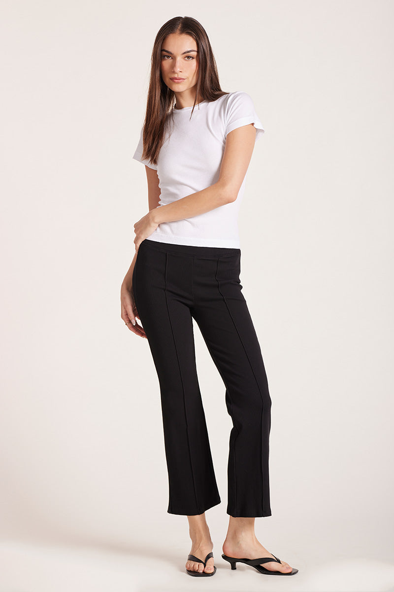 SEAMED CROPPED FLAIR