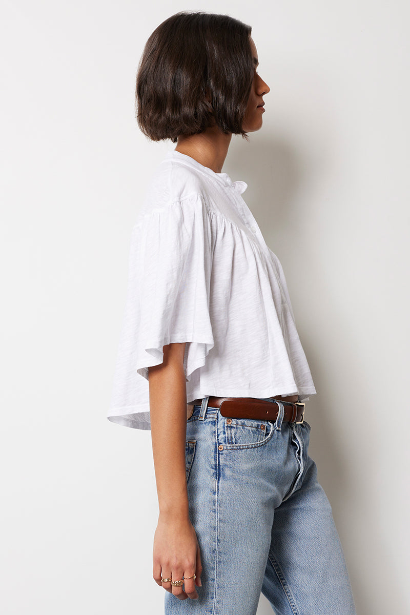 BOHEMIAN HENLEY BLOUSE