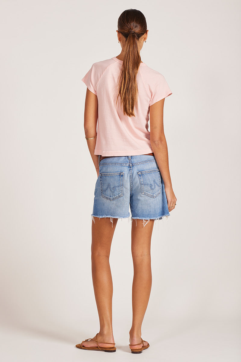 RAGLAN CAP SLEEVE TEE