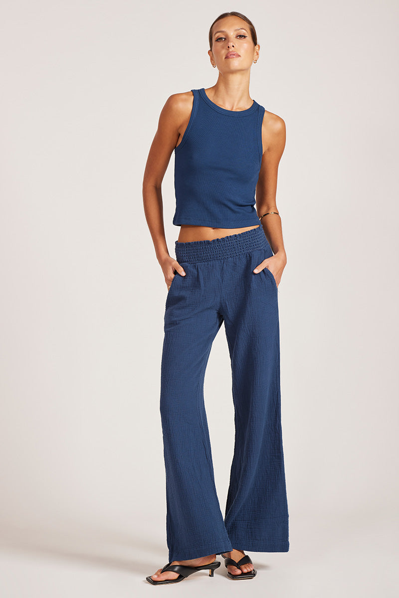 WIDE LEG BEACH PANT