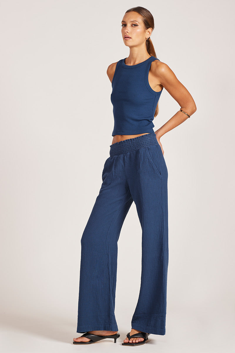 WIDE LEG BEACH PANT