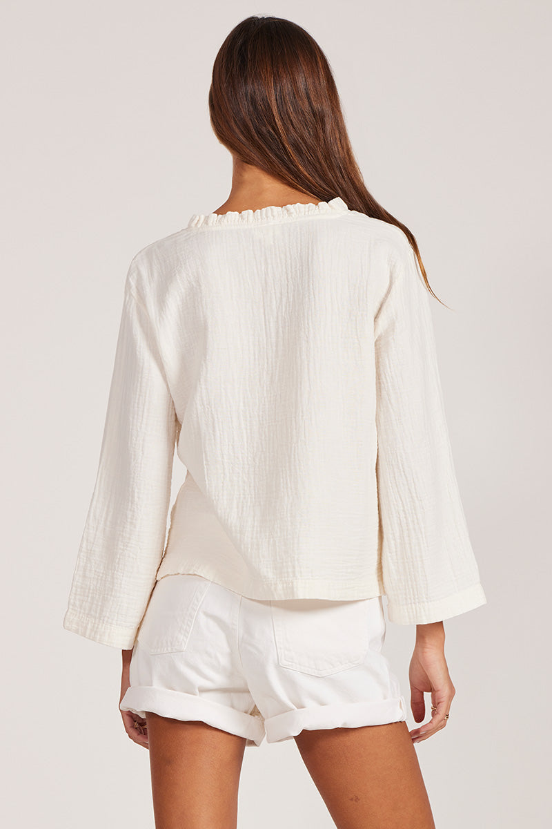 BELL SLEEVE SHELL TOP