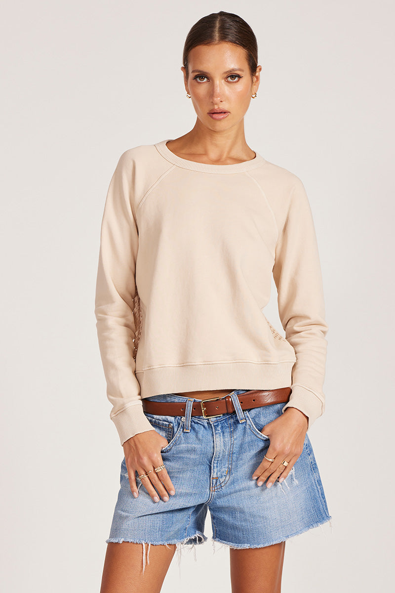 MESH BACK PULLOVER