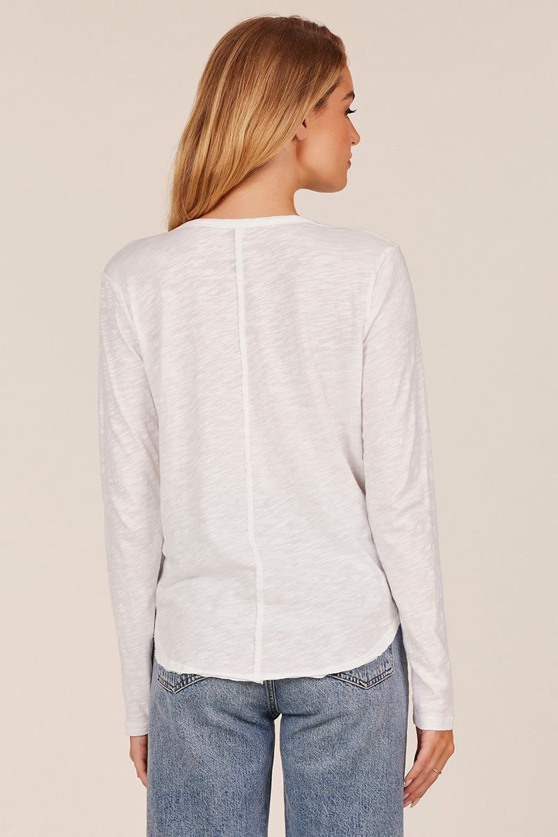 CENTER SEAM LONG SLEEVE TEE
