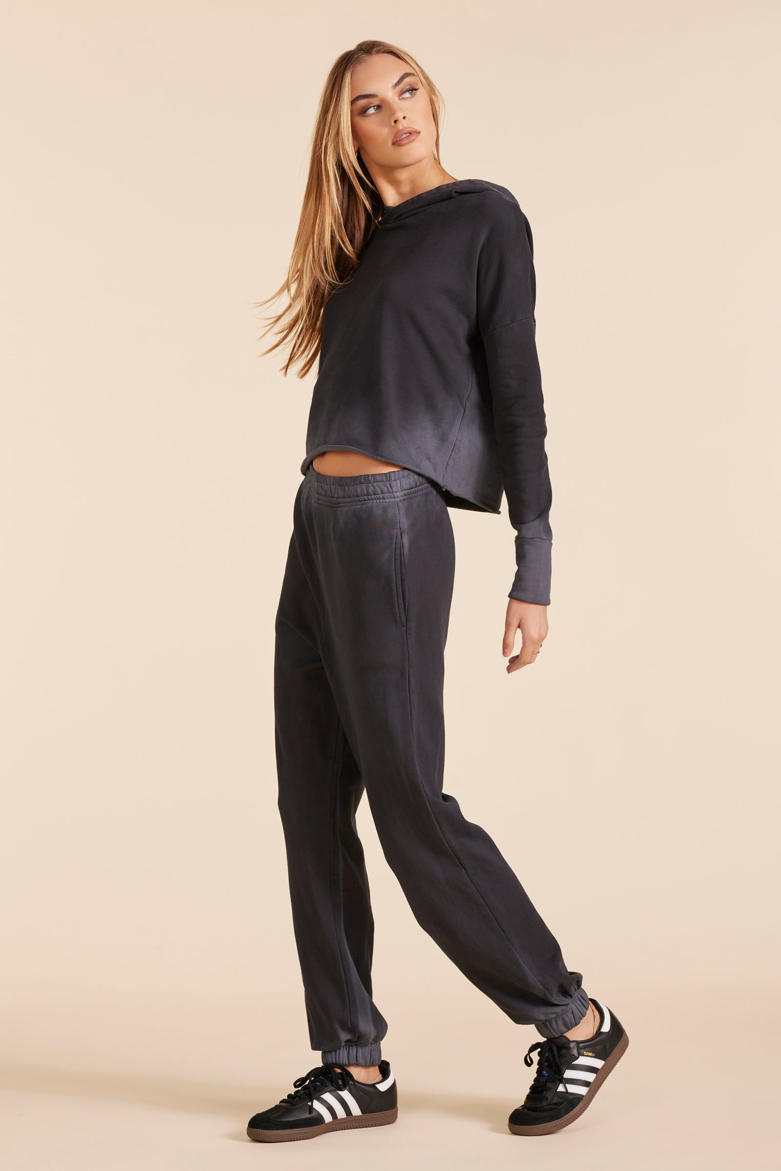 FADED TREATMENT TERRY SWEATPANT