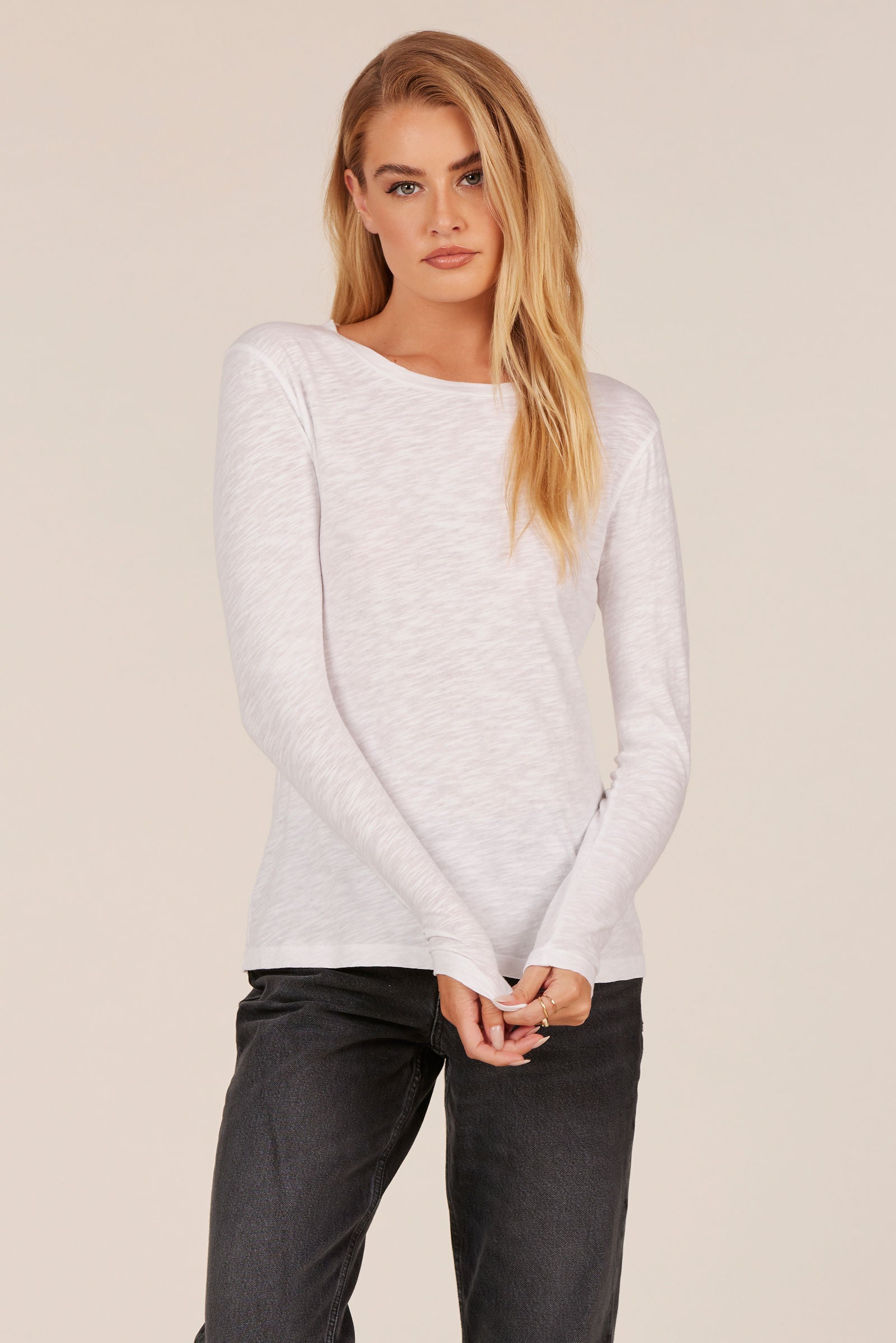 LONG SLEEVE CREWNECK TEE