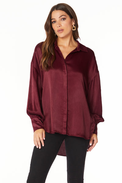BUTTON FRONT TUNIC